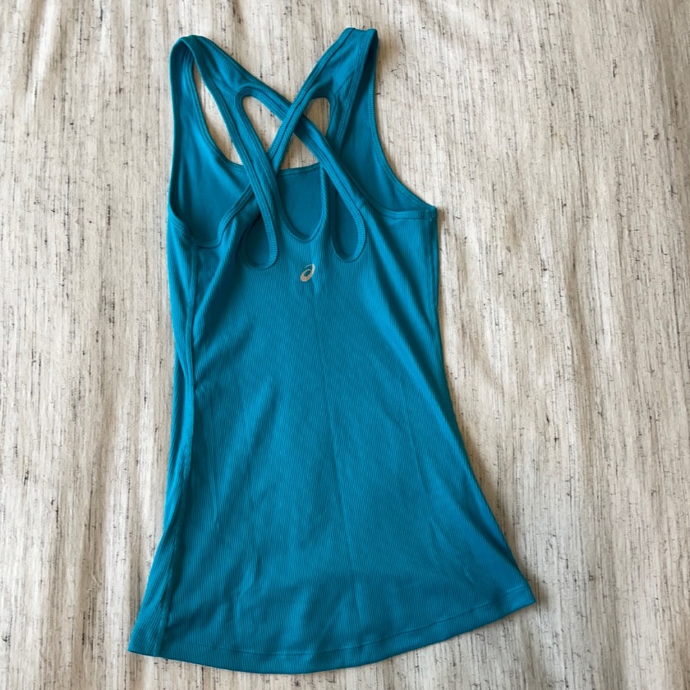 Asics Ribbed Workout Tank - Picture 1 of 5